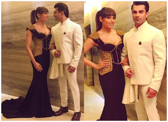 Bipasha Basu and Karan Singh Grover at Filmfare Glamour and Style Awards 2016