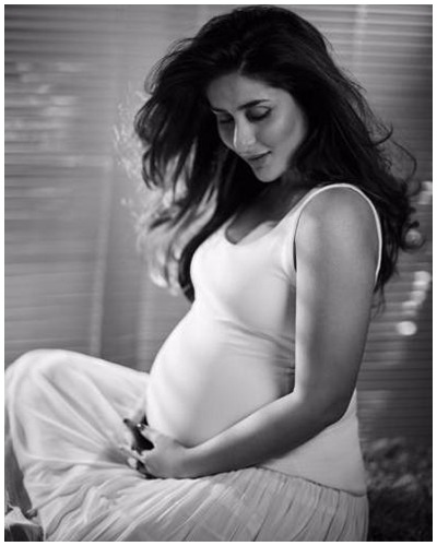Kareena Kapoor Khan’s Black and White Maternity Shoot 