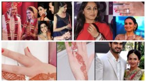 Bollywood engagement ring