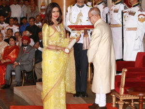 Priyanka Chopra Receives Padmashree Award