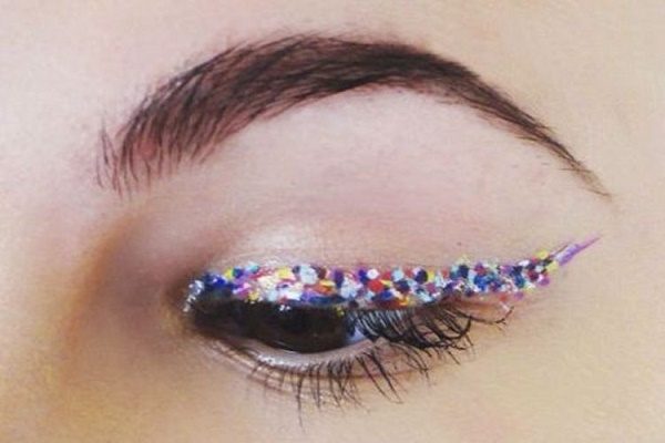 Confetti Eyeliner Is the New Trend