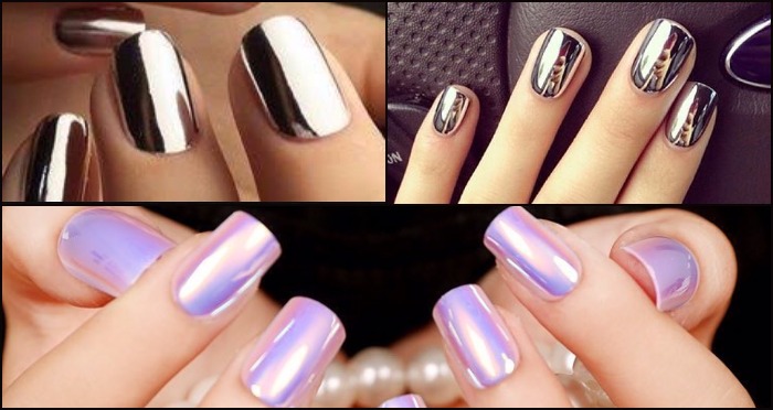 Mirror Nail Polish on Instagram and Pinterest is the New Trend  !