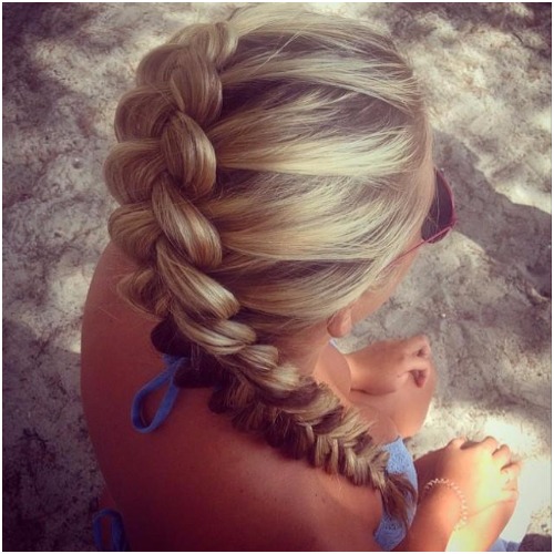 Trendy French Braid Hairstyles On Your Wedding