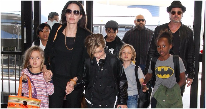 Post Announcement of Divorce from Angelina Jolie, Brad Pitt Reunites with His Kids for the First Time