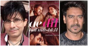 Ban On 'Ae Dil Hai Mushkil' Is Conspiracy says krk