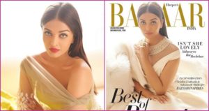 Aishwarya Rai Bachchan on Harper's Bazaar cover