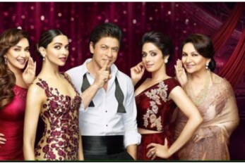Golden Rose Awards 2016: SRK Looks Smoking Hot AF With His Lady Love Deepika, Madhuri and Others In This Video