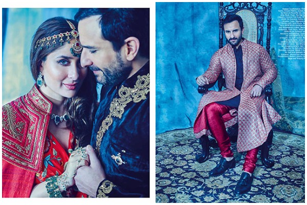 Kareena Kapoor Khan Saif Ali Khan Royal Photo Shoot