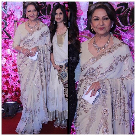 Sharmila Tagore at Lux Golden Rose Awards Red Carpet