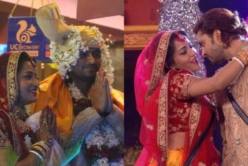 Photos: Monalisa And Vikrant Singh Rajpoot Finally Tied The Knot In Bigg Boss 10 House!