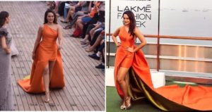 Sonakshi Sinha Walks The Ramp For Monisha Jaising at LFW Summer/Resort 2017