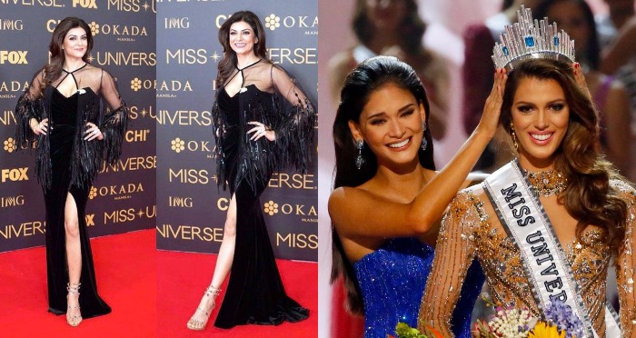 Sushmita Sen as Judge Relieved The Moment: Iris Mittenaere of France is crowned Miss Universe 2017