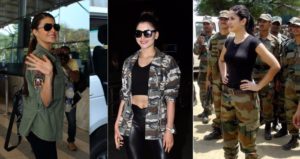 Celebrity Inspired Military Outfits