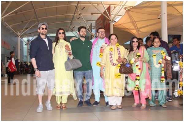 First Post-Marriage Pictures of Neil Nitin Mukesh Rukmini Sahay