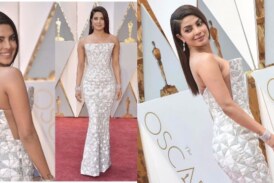 Oscars 2017 Red Carpet Look: Priyanka Chopra Dons a Sultry White Ralph and Russo Gown