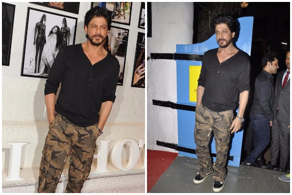 SRK Celebrity Inspired Military Outfits for summer 