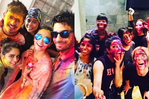 PICS: This Is How Bollywood Celebs Celebrated Holi With Their Family and Friends
