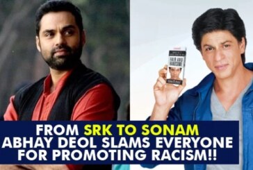 Abhay Deol Slams SRK, Deepika, Shahid For Endorsing Fairness Cream Ads, Sonam Kapoor Tries To Troll!