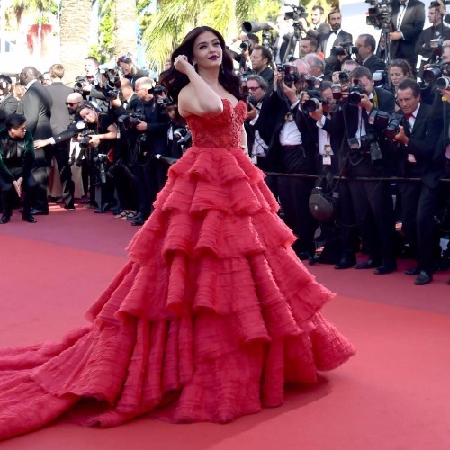 Cannes Film Festival 2017 Aishwarya Rai Bachchan in Ralph & Russo