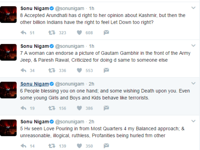 Sonu Nigam Deleted His Twitter Account 