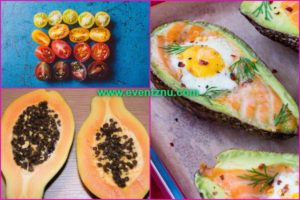 Healthy Breakfast food for glowing skin