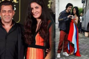 Salman Khan Bids Adieu To Katrina With Hug And Kiss