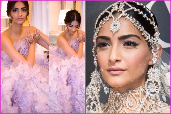 PHOTOS: Actress Sonam Kapoor As Showstopper For Ralph and Russo At Paris Couture Week 2017