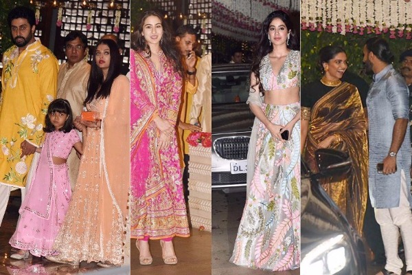 Bachchan Family, SRK, Priyanka Chopra, Deepika-Ranveer At Ambani’s Ganesh Chaturthi Celebrations In Desi Style!