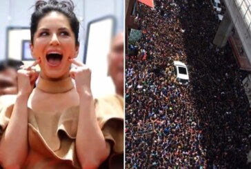 Watch: Sunny Leone Visits Kochi, The Number Of Fans Turned Up Will Leave You Amazed!