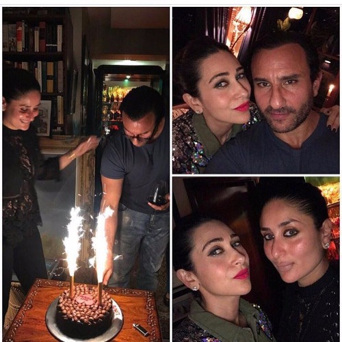 Soha Ali Khan Kareena Celebrate Saif Ali Khan’s Birthday