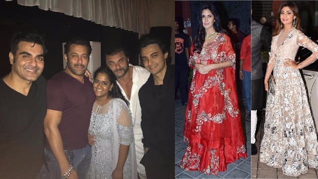 Inside Photos: Salman Khan, Katrina Kaif, Shah Rukh Khan & Others At Arpita Khan’s Diwali Party!
