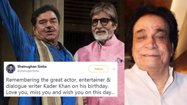 Tweeple Called Sonakshi Sinha as Reena Roy, After Shatrughan Sinha Mistakenly Wished Kader Khan With Big B’s Pic!