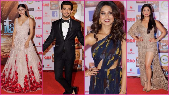 Best Dressed TV Actors Jennifer Winget, Mouni Roy, Adaa Khan, Arjun Bijalni At ITA Awards 2017