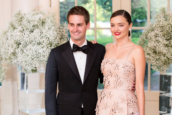 Congratulations! Aussie Model Miranda Kerr and Snapchat Founder Evan Spiegel Expecting First Child