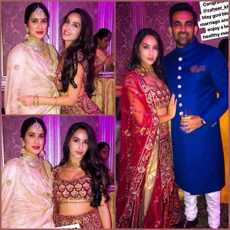 Anuhska Sharma, Virat Kohli Sagarika Ghatge, Zaheer Khan's Wedding Reception