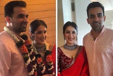 Cricketer Zaheer Khan and Sagarika Ghatge Are Officially Married – See Pics