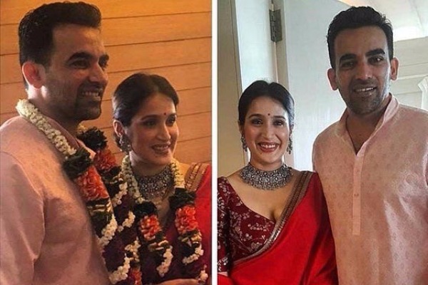 Cricketer Zaheer Khan and Sagarika Ghatge Are Officially Married – See Pics