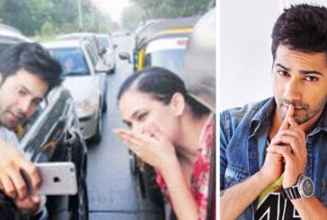 Mumbai Police Slams Varun Dhawan On Twitter For Clicking Selfie In Middle Of Road, Actor Apologises