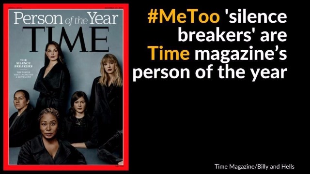#MeToo Movement Becomes Time Magazine’s Person Of The Year