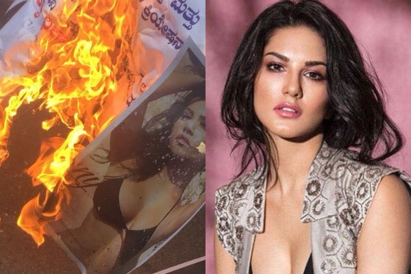 Protest Against Sunny Leone’s New Year Performance in Bengaluru, Activists Threaten Mass Suicide!