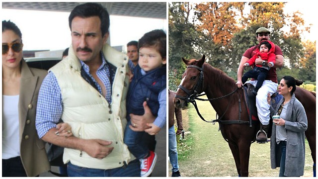 Taimur Ali Khan’s Pre-Birthday Celebrations Begin With First Horse Ride With Dad Saif