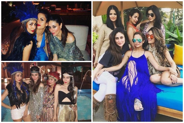 Malaika Arora, Kareena Kapoor, Karisma Kapoor at Amrita Arora’s Naughty Forty Birthday – See PICS