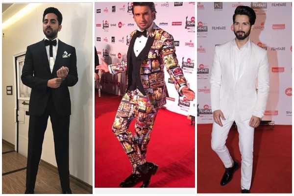 Jio Filmfare Awards 2018 Style Check: Shahid Kapoor, Ranveer Singh & Others Slay It!