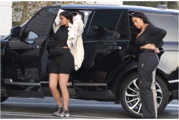 Kylie Jenner Looks Slim As She Is Seen For First Time Since Birth Of Stormi – See Pics