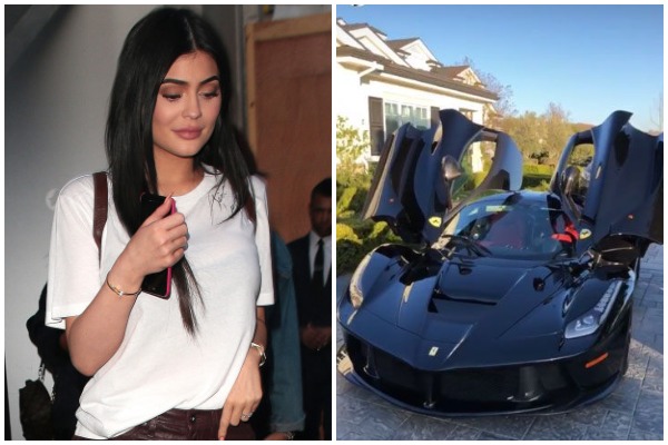 Kylie Jenner Reveals ‘Push Present’ Ferrari LaFerrari Worth $1.7 Million