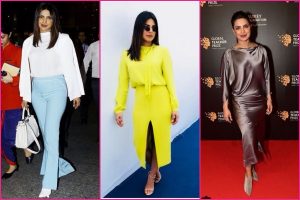 From Yellow To Purple To Metallic, Actress Priyanka Chopra Gives Us ...