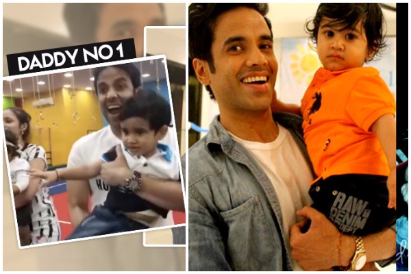 Tusshar Kapoor Dancing With Son Laksshya Is The Cutest Thing You’ll Watch Today!