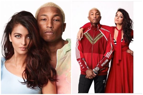 Aishwarya Rai Bachchan, Pharrell Williams’ Pictures From Vogue India Photo-shoot Are Drool-Worthy!