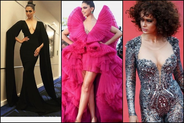 Cannes 2018: Deepika Padukone Paint Cannes In Fiery Pink; Kangana Ranaut Is Striking In A Catsuit
