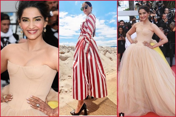 Cannes 2018 Day 2: Sonam Kapoor Ahuja Is Ruling Red Carpet In Stylish Summer Ball Gown